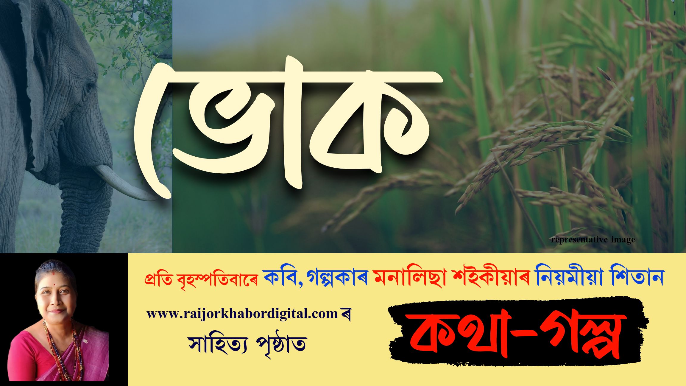 কথা-গল্পঃ প্ৰতি বৃহস্পতিবাৰে মনালিছা শইকীয়াৰ নিয়মীয়া লেখা